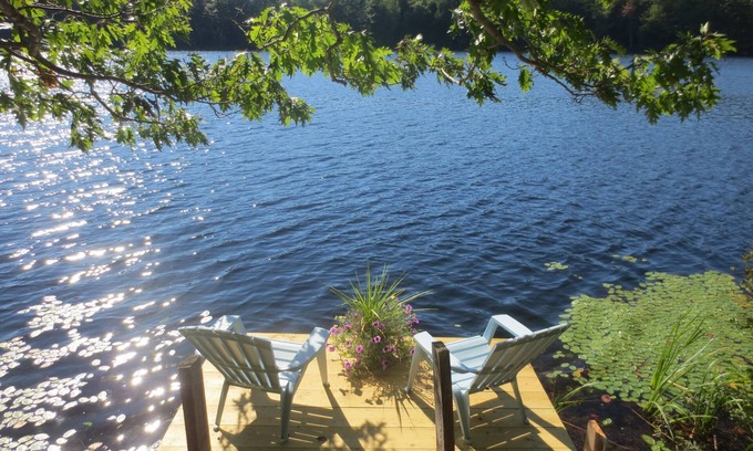 Boothbay Apartment | Pinetree Suite- located on the Lake, surrounded by pine trees.PERFECT