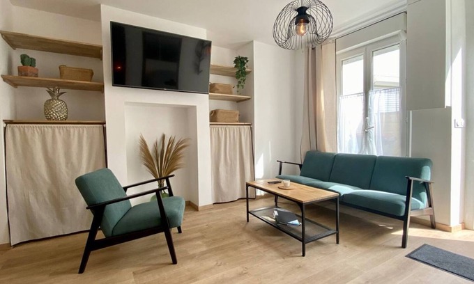 Le Crotoy House | Plain-pied Pour 4 au Cœur du Crotoy