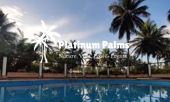 Anekal Villa | Platinum Palms Villa With Pool