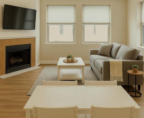 Downtown Cleveland Apartment | Playhouse Square Downtown, Rock Hall, Clinic, CSU
