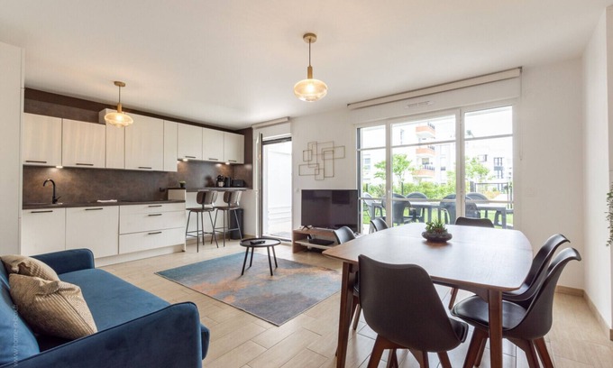 Chessy Apartment | Plaza Haddock 01 Proche Disneyland Paris
