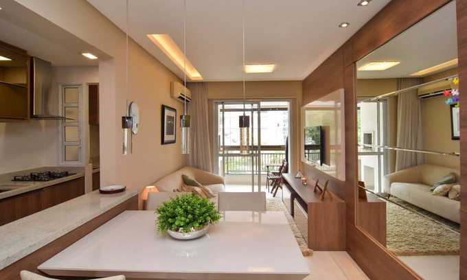 Florianopolis Apartment | Plaza Saint Tropez: Comfort in Itacorubi P2255
