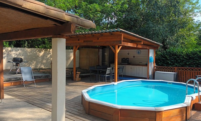 Saint-Genest-de-Bauzon Villa | Pleasant house in southern Ardèche with swimming pool