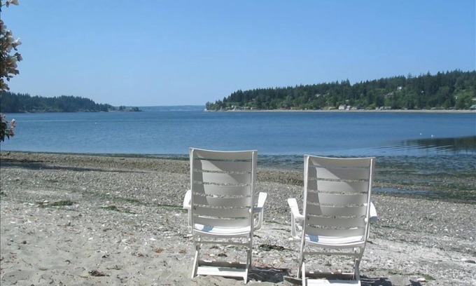 Bainbridge Island Cottage | Pleasant Beach Cottages Waterfront Bainbridge Island
