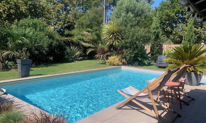 Andernos-les-Bains House | Pleasant house with heated pool 800 meters from the beach