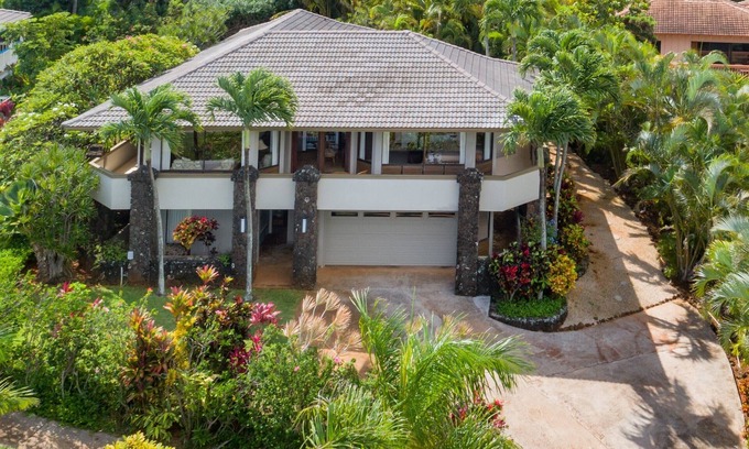 Poipu House | Plumeria House, Poipu Beach, Koloa Home with a View