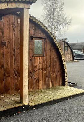 Llangammarch Wells House | Pod3 - Powys River Pods - Pet Friendly Glamping Pod Builth Wells Powys Wales