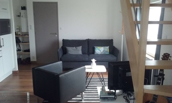 Penmarch Apartment | Pointe de Penmarch - Apartment of 34 m2 with Sea View