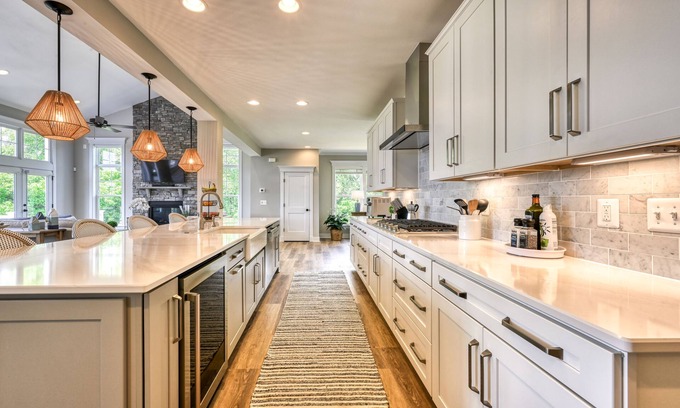 Livingston House | Pointe of View- Immaculate Waterfront Retreat, Firepit, & Amenities