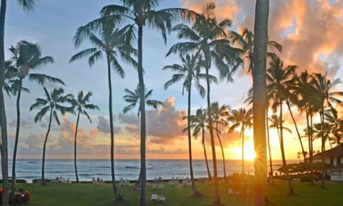 Poipu Condo | Poipu Beach Top Floor Prime Ocean View Condo w/Pool, Tennis, Exercise Room