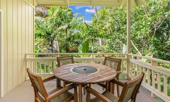 Poipu Condo | Poipu Crater 13 By Parrish Kauai - Enjoy full AC in tranquil setting