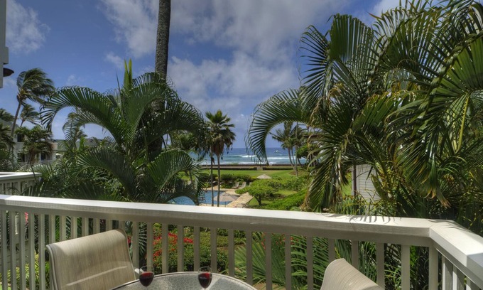 Poipu Condo | Poipu Kapili 22 - Ocean Views * Deluxe Furnishings * Central Air Conditioned