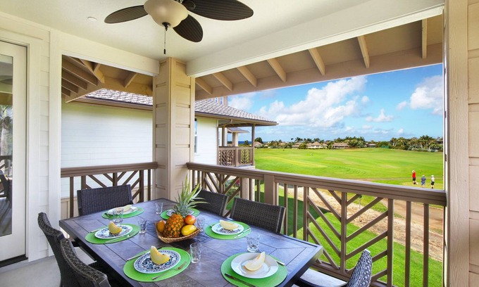 Poipu House | Poipu Pili Mai 6-L Ocean, Mountain, Golf Course & Sunset Views - Sleeps 8 !