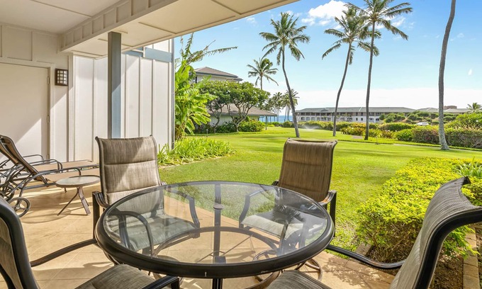 Poipu Condo | Poipu Sands At Poipu Kai #215 By Parrish Kauai - great honeymoon location & walk