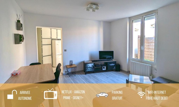 Poitiers Apartment | Poitiers Rocs - PICTAVEBNB - Centre-ville-Gare