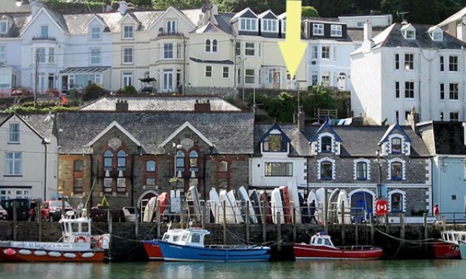 West Looe Apartment | Polmear Harbour View With Terrace