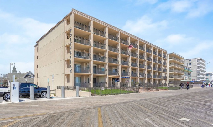 Ocean City Condo | Polynesian 502-Oceanfront 3rd St, WIFI, Elev, W/D, AC