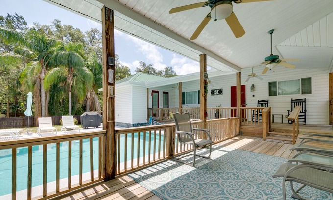Homosassa House | Pool Access: Homosassa Home Near Boat Launch!