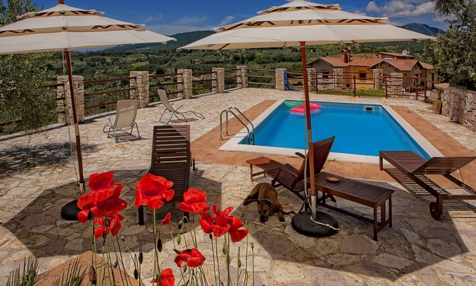 Casaprota Resort | pool and breathtaking view on Roman countryside