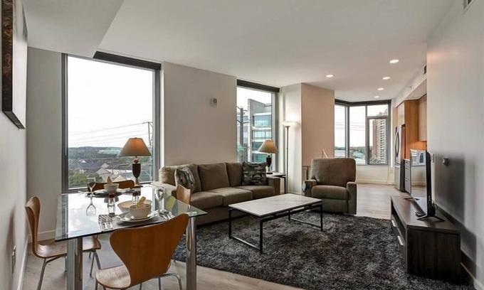 Reston Apartment | Pool, Gym, Yoga Deck | 2BR nr Reston TC & Metro