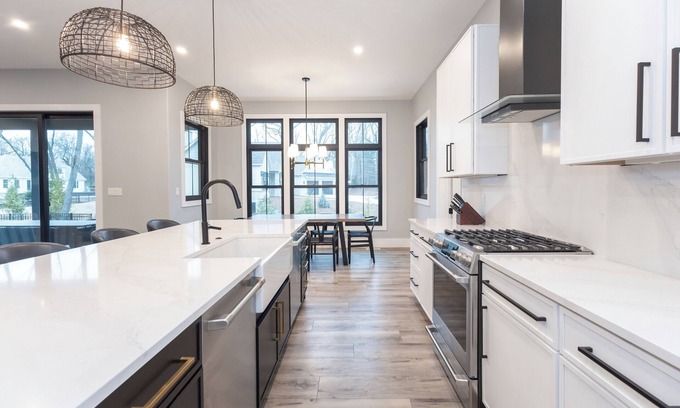 Grand Beach House | Pool, Hot Tub All Year! Fire Pit, Sauna, Walk To Beach