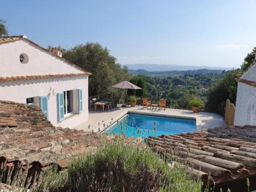 Chateauneuf-Grasse House | Pool House Matisse in large park with heated pool