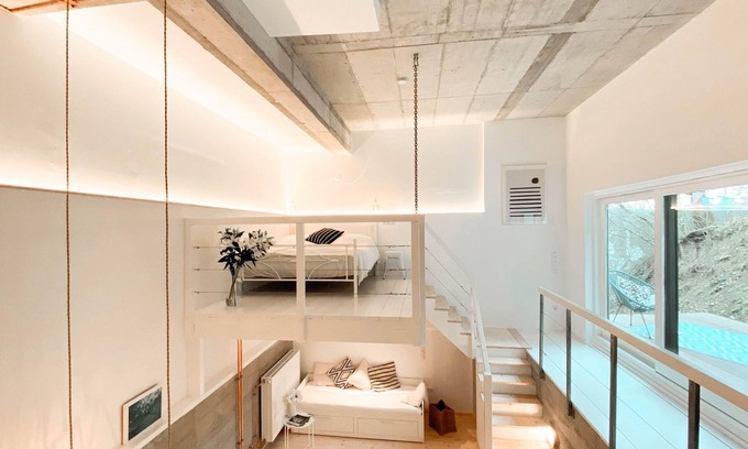 Erpel Apartment | Pool-Loft: Wandern, Erholen, Sauna Siebengebirge