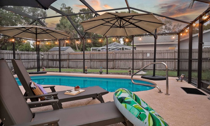 Boca Ciega Ridge Apartment | Pool, putting green, Outdoor oasis, 3Mi to beach