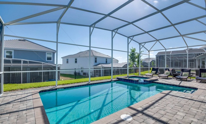 Davenport House | Pool - Spa - Free Water Park - Close to Disney!