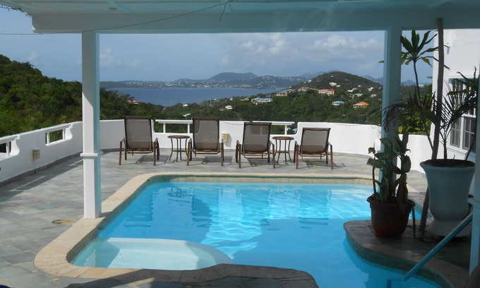Monte Villa | Poolside 2BR with Incredible Sunset View