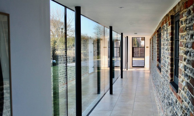 Birdham House | Poplars Farm Barns, Brand new stunning thatched barn conversion