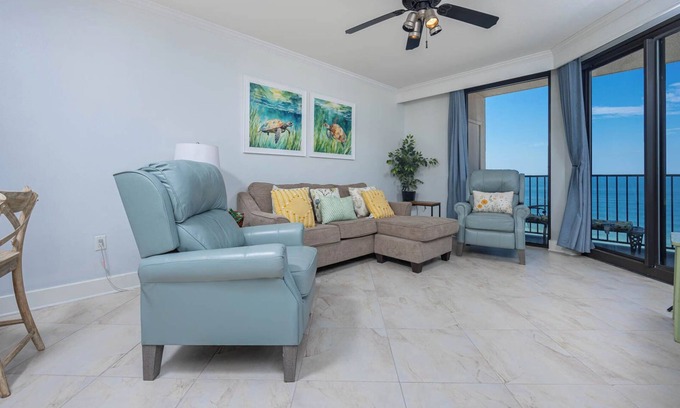 Orange Beach East Condo | Popular 2 Bedroom Condo at Phoenix 10! ~ Next to the Flora-Bama!