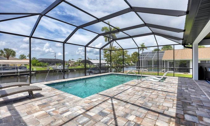 Port Charlotte House | Port Charlotte Private Pool and Dock Vacation Home - Canal access to Charlotte Harbor!