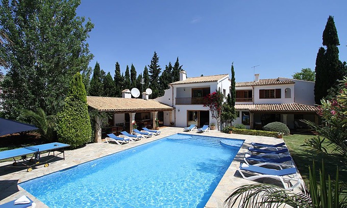 Urbanitzacio Gotmar Villa | Port de Pollenca Villa, Sleeps 14 with Pool