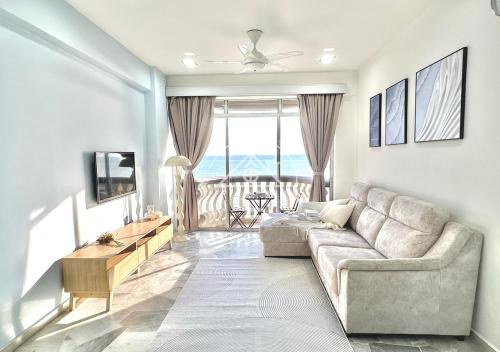 Taman Tanjung Apartment | PortDickson CozySeaviewHome 10Pax 1MinToBeach