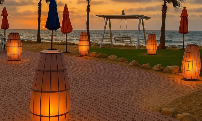 Al-Manasrah Ski Chalet | Porto Said Chalets The Ultimate Coastal Escape