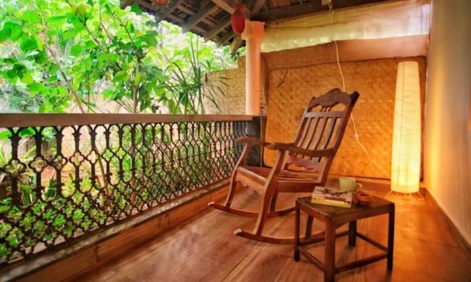 Vagator Villa | Portuguese Villa 2BHK Near Thalassa by Slow Stays