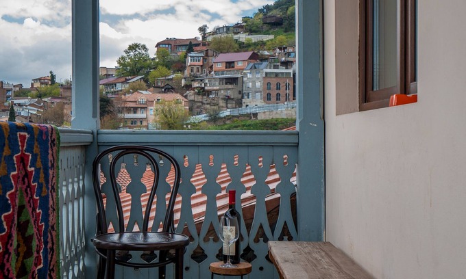 Tbilisi City Centre Apartment | Postcard balconies - a duplex with the best view