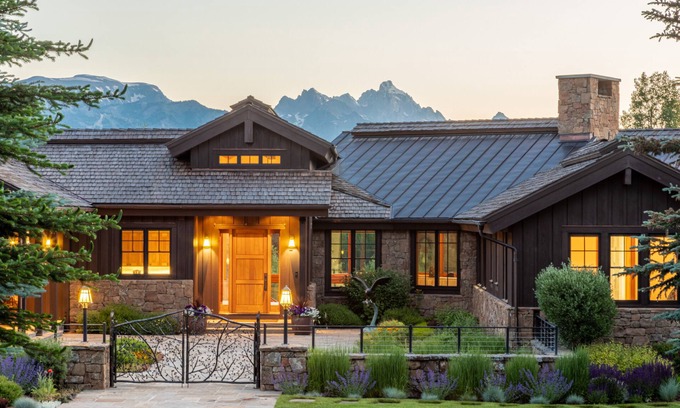 Indian Springs House | Postcard Grand Teton View Luxury Retreat in Jackson Hole Gateway to Yellowstone