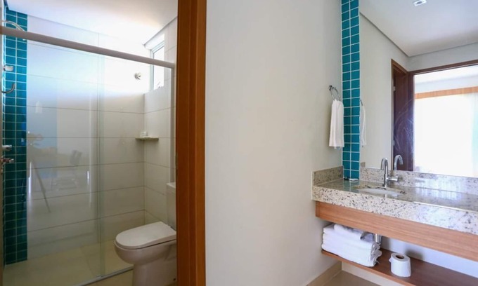Caldas Novas Apartment | Praia do Lago Eco Resort - Apto 1 Quarto - Hot Park Caldas Novas 5 Hóspedes