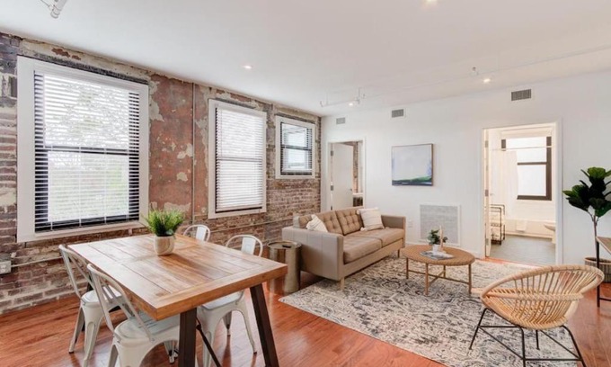 South Main Historic District Apartment | Premiere Location - Historic w Modern Amenities!