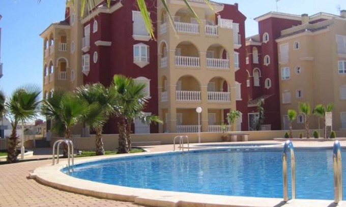 Los Alcazares Apartment | Premium 1st Floor 2 Bed Apt Overlooking Pool & Evening Sun