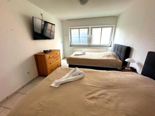 Hamm Apartment | Premium 2 Zimmer 4 Bett Apartment, SmartTV , Terrasse