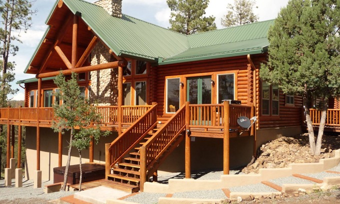Ruidoso House | Premium Mountain Retreat On Over 2 Acres With Sweeping Views-hot Tub/Pool Table