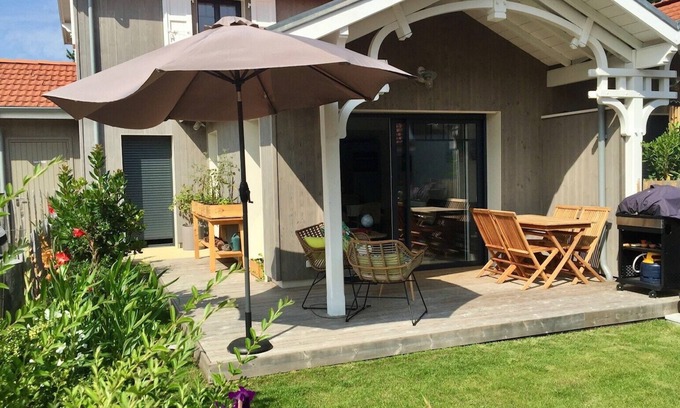 La Teste-de-Buch Villa | Pretty house in residence at the gates of Pyla - Access beach games swimming pool
