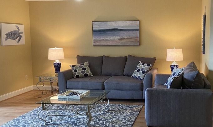 Seabrook Island Villa | PRISTINE BEACH, GOLF, TENNIS! BEAUTIFUL AND SPACIOUS 2BR COURTSIDE VILLA!