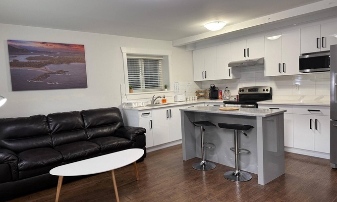 Fleetwood House | Private 2 bedroom basement suite, spacious