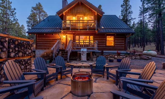 Northridge Estates Cabin | Private 5-Acre Cabin Retreat – Woods, Wildlife & Starry Skies