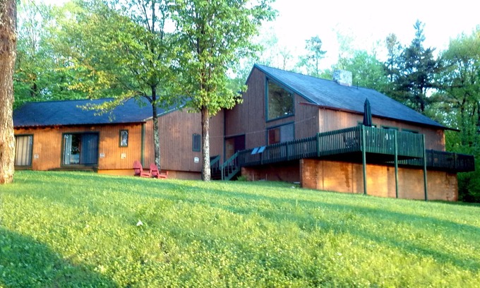 Ellenburg Center House | Private Adirondack Lakefront Contemporary