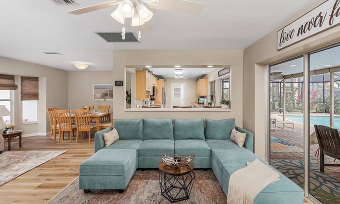 Pelican House | Private All Inclusive Vacation Home Near Yacht Club and Ft Myers Beaches